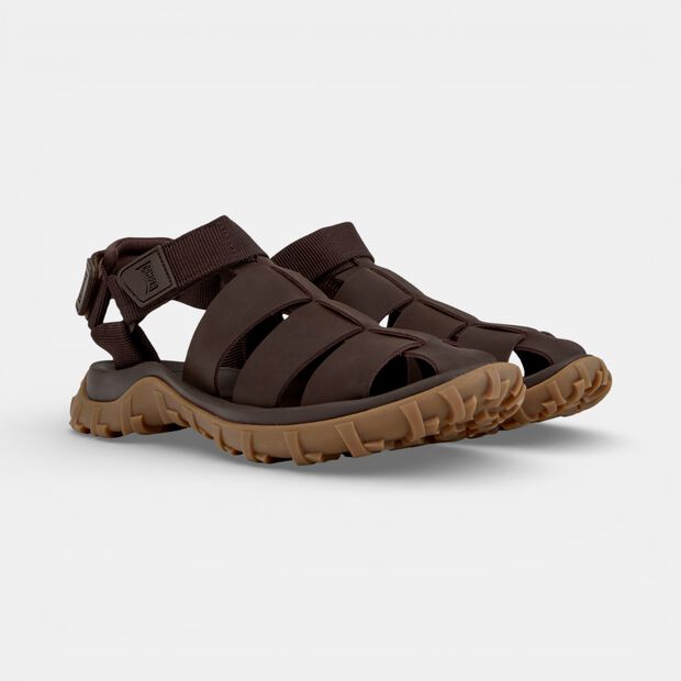 Męski sandał ze sk&oacute;ry Drift Trail Sandal Camper, brązowy