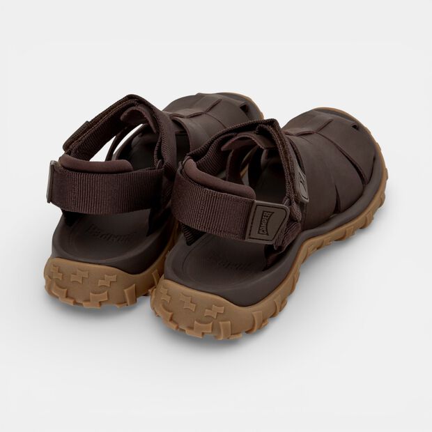 Męski sandał ze sk&oacute;ry Drift Trail Sandal Camper, brązowy