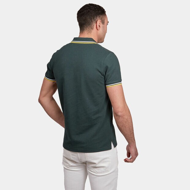 Męska koszulka polo, zielony