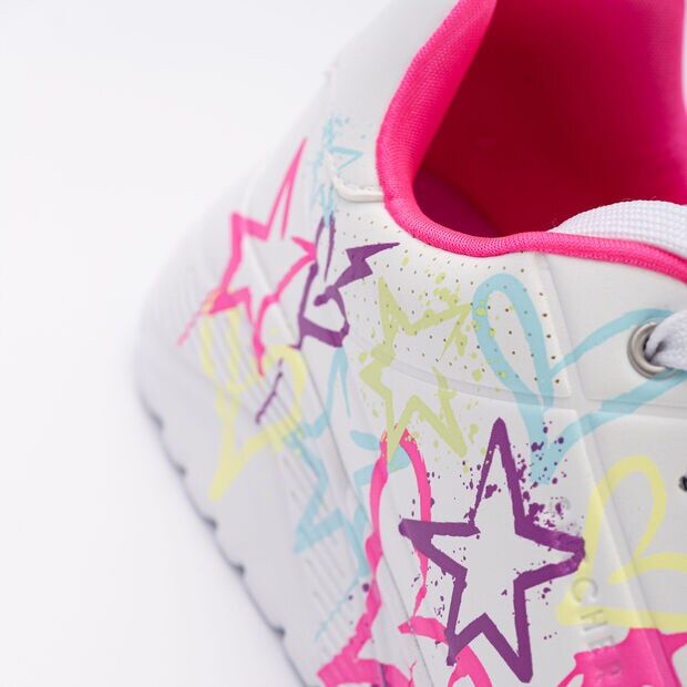 Dziecięce trampki Skechers Uno Lite My Drip, biały