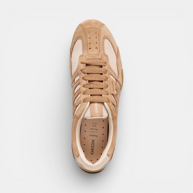Damskie sneakersy Geox, brązowy