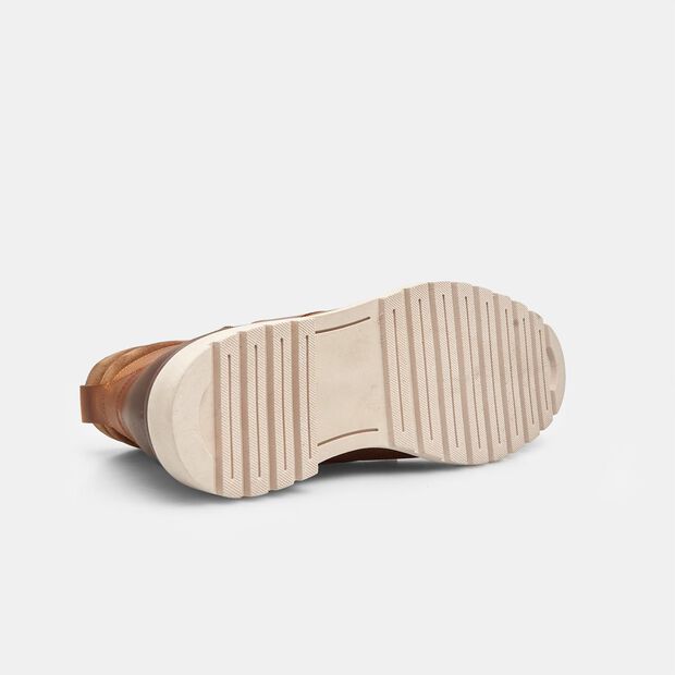 Męskie sk&oacute;rzane buty za kostkę Bata, brązowy