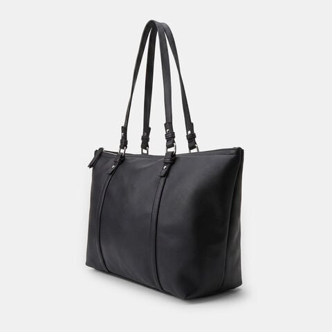 Damska torba typu shopper Bata, czarny