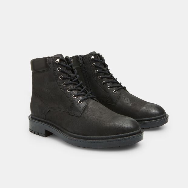 Męskie sk&oacute;rzane buty za kostkę Bata, 