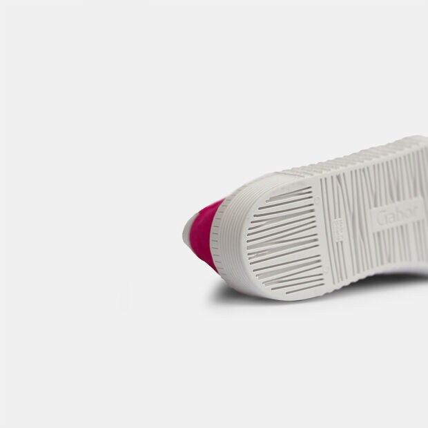 Damskie slip-on trampki na platformie Gabor, fuksja