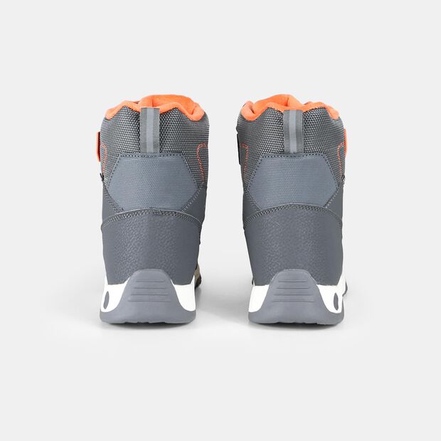 Zimowe chłopięce buty za kostkę Bata, szary