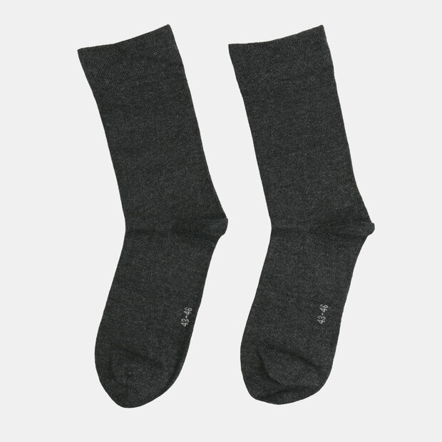 Bavlnené pánske klasické ponožky Baťa, sivá