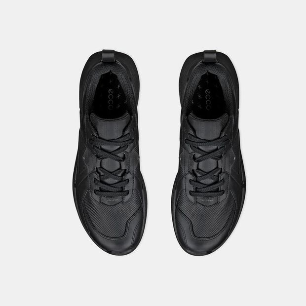 Kožen&eacute; d&aacute;mske Gore-Tex tenisky Ecco Biom 2.2, čierna