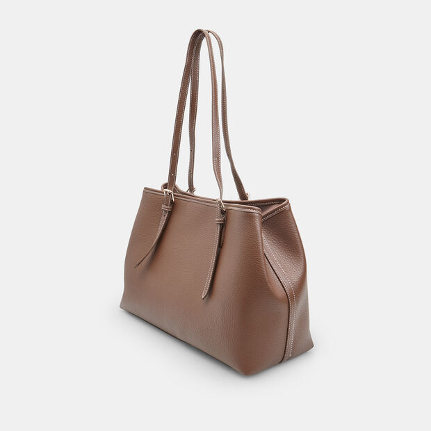 Dámska nákupná taška Baťa, hnedá