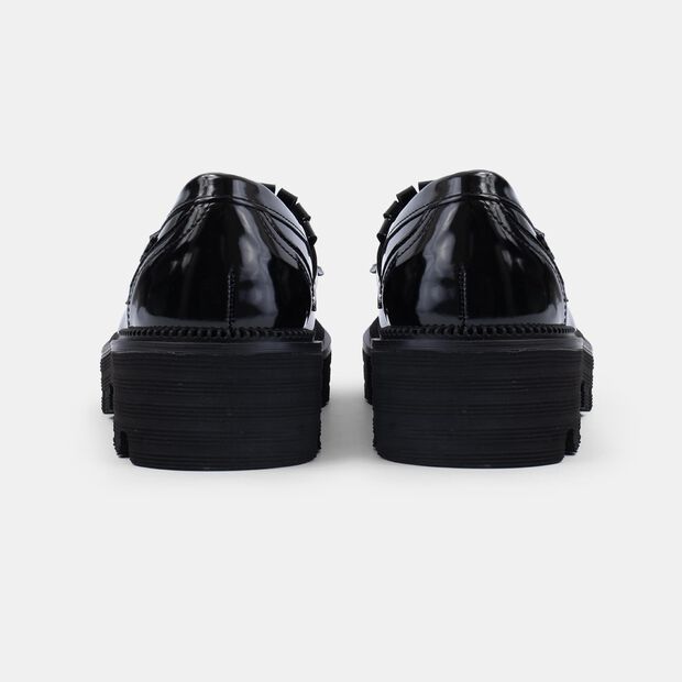 D&aacute;mske loafers mokas&iacute;ny BATA RED LABEL, čierna