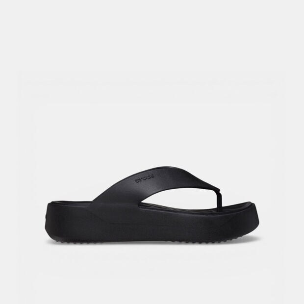 D&aacute;mske sand&aacute;le Crocs, čierna
