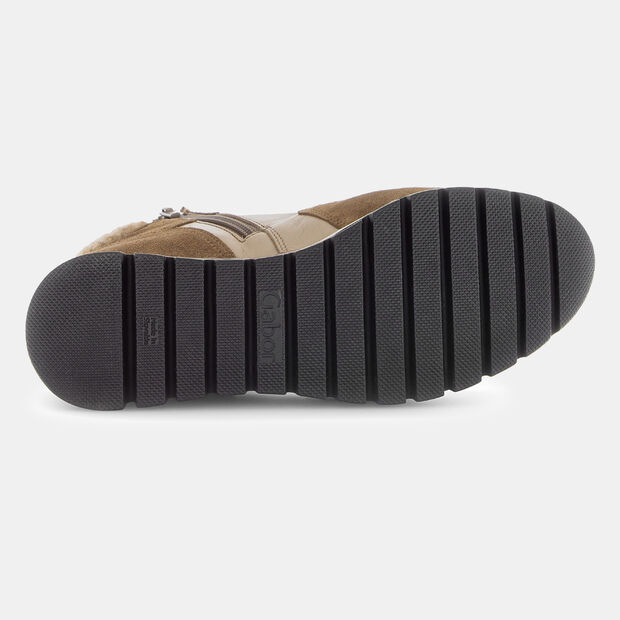 Outdoor kotn&iacute;kov&aacute; bota s tkaničkami d&aacute;mska v semi&scaron;i Gabor, b&eacute;žov&aacute;