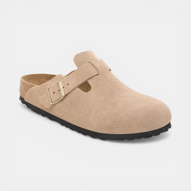D&aacute;msky sand&aacute;l Birkenstock BOSTON SANDCASTLE, b&eacute;žov&aacute;