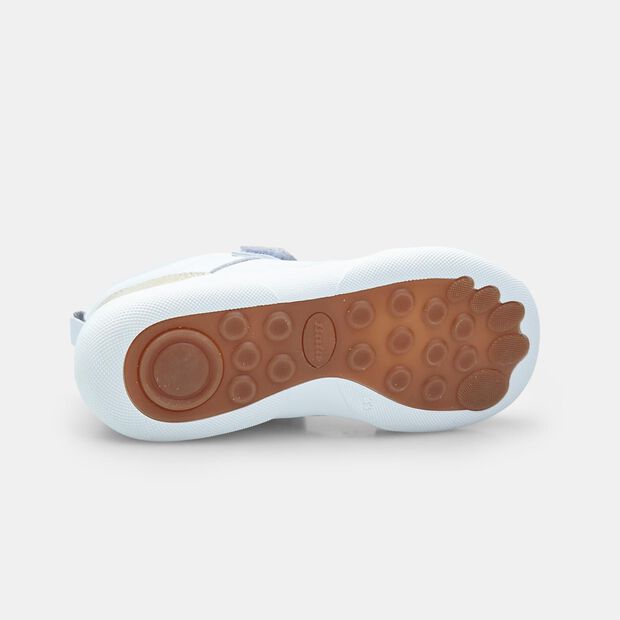 Dievčensk&eacute; kožen&eacute; tenisky Barefoot hybrid Baťa, biela