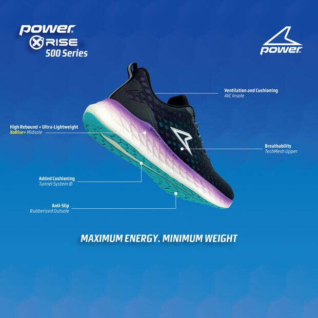 POWER XORISE + 500 MEN SNEAKERS