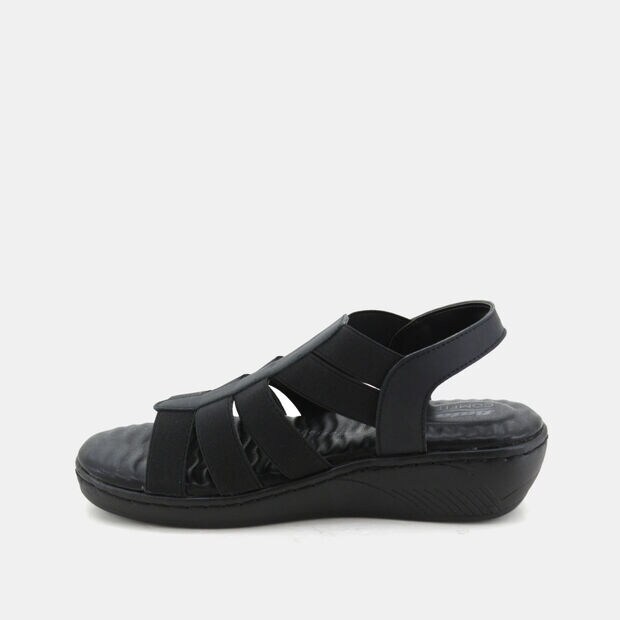 BATA Ladies Wedges Black - 5616443 (BATA COMFIT)