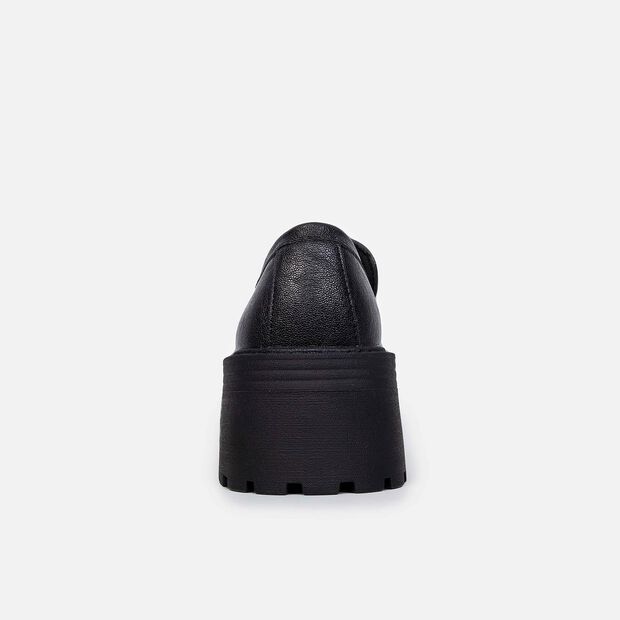 Mocasines Casuales Mujer Bata , Negro