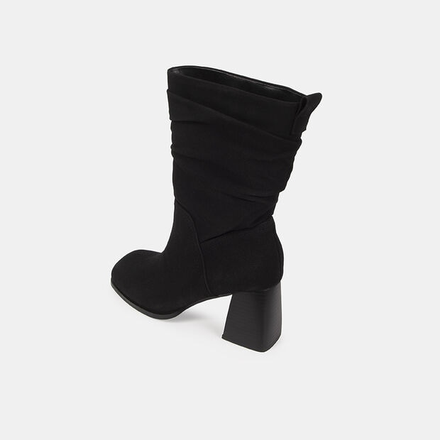 Botines Casuales para Mujer Bata, Negro