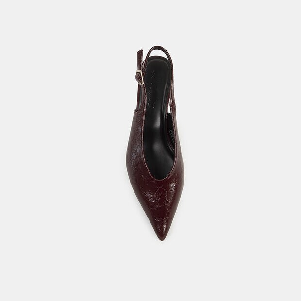 Zapatos De Vestir Mujer Bata Tokyo, Burgundy