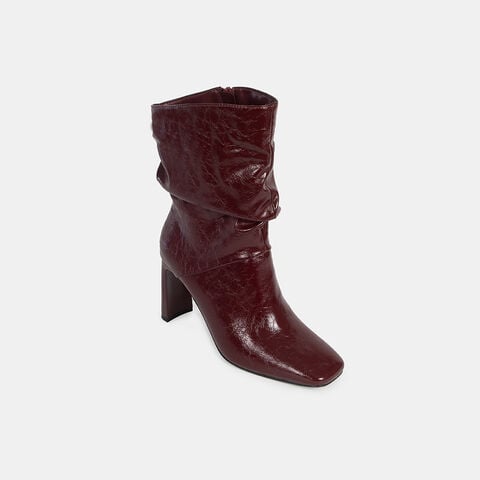 Botas Casuales para Mujer Bata, Burgundy
