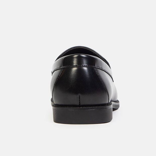 Mocasines Casuales Mujer Bata, Negro