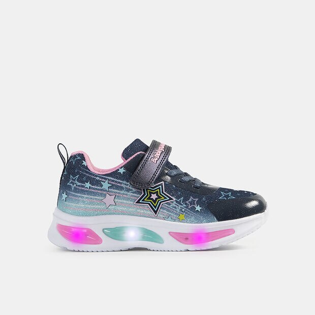 Zapatillas Casuales Ni&ntilde;a Bubblegummers, Azul Marino
