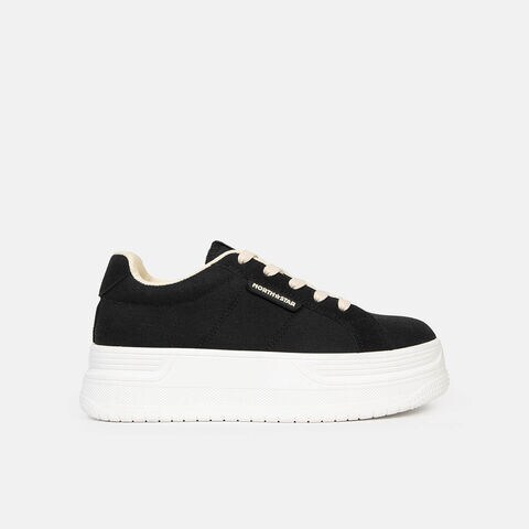 Zapatillas Urbanas Mujer North Star, Negro
