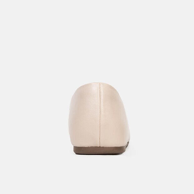 Balerinas Casuales Mujer Bata, Taupe