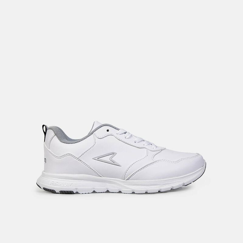 Zapatillas Blancas Zapatillas Power Bata Para Hombre Zapatillas