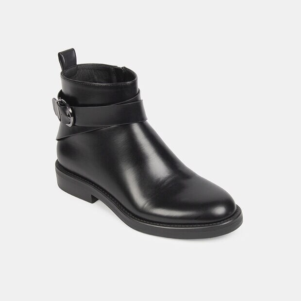 Botas Casuales para Mujer Bata, Negro
