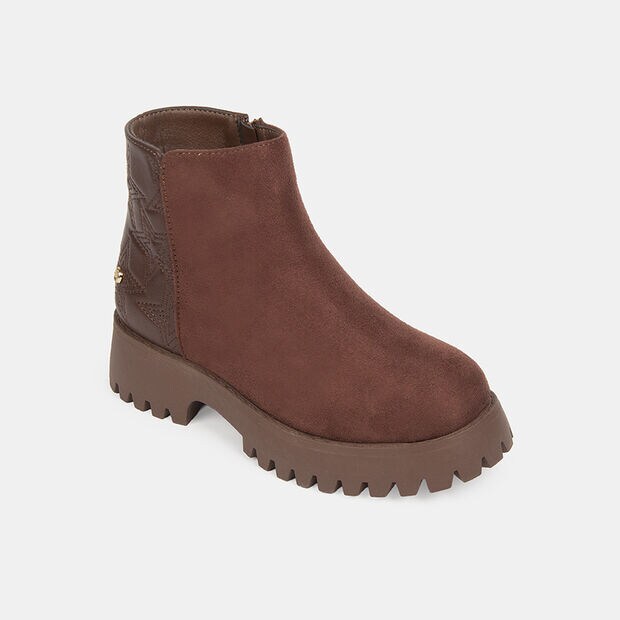 Botines Casuales para Ni&ntilde;a Bubblegummers, Chocolate