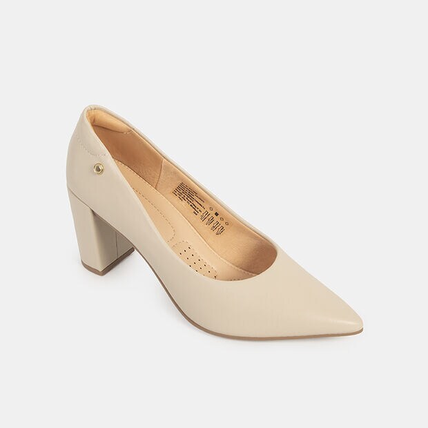 Zapatos de Vestir Mujer Bata, Beige