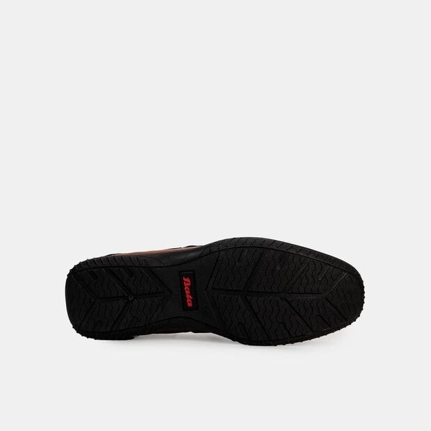 Mocasines Hombre Bata Isau, Marr&oacute;n Oscuro