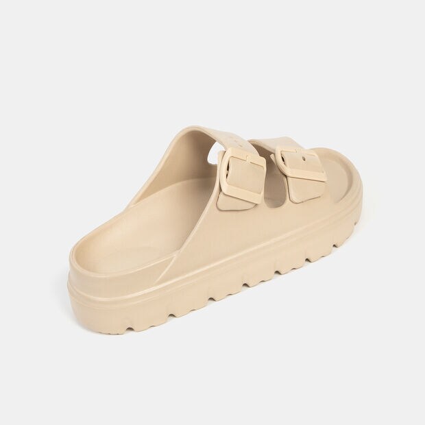 Sandalias Casuales Mujer North Star, Beige