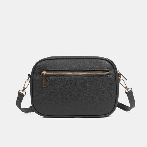 Cartera Crossbody para Mujer Bata Red, Negro