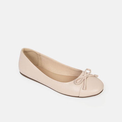 Balerinas Casuales Mujer Bata, Taupe