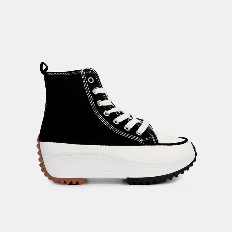 Zapatillas Urbanas Mujer North Star Valkiria, Negro, 50964981 Bata
