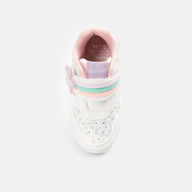 Zapatillas Con Luces Ni&ntilde;a Bubblegummers, Blanco