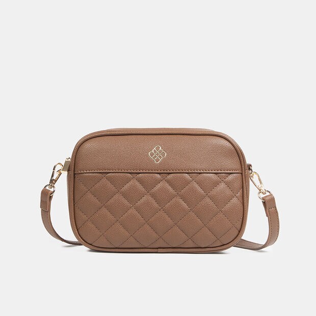 Cartera Crossbody Mujer Bata Belona, Camel