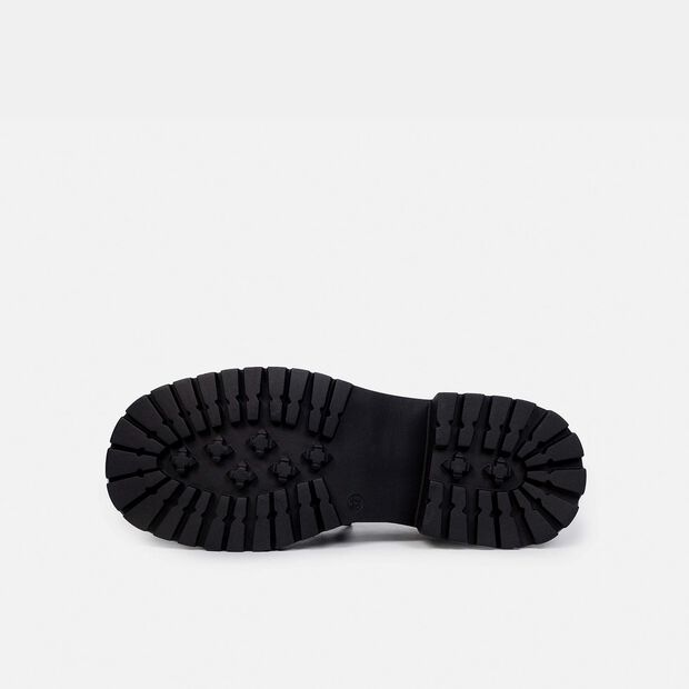 Mocasines Casuales Mujer Bata , Negro