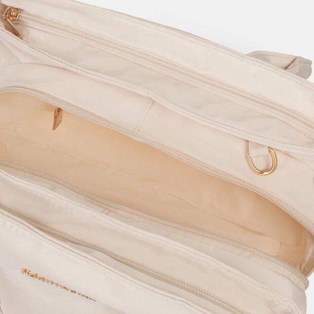 Cartera Shoulder Mujer North Star Macarena, Beige