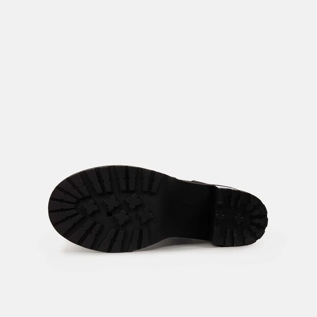 Botines Casuales Mujer Bata, Negro