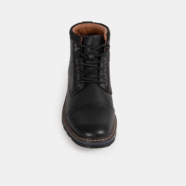 Botines Casuales Hombre Bata, Negro