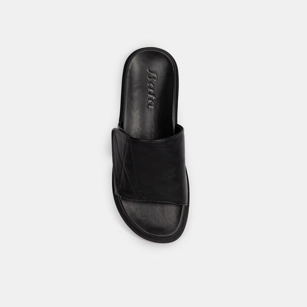 Sandalias Casuales Mujer Bata Irma, Negro