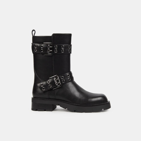 Botas Casuales para Mujer Bata, Negro