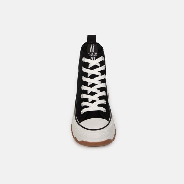 Zapatillas Urbanas Mujer North Star, Negro