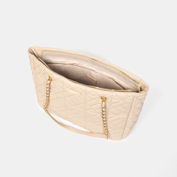 Cartera Casual para Mujer Bata, Blanco Brillante