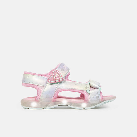 Sandalias Casuales Niña Bubblegummers, Rosado