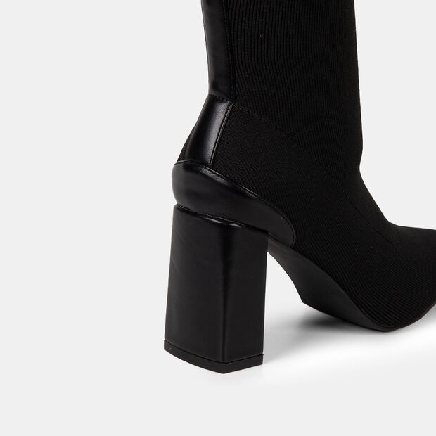 Botas Casuales Mujer Bata, Negro