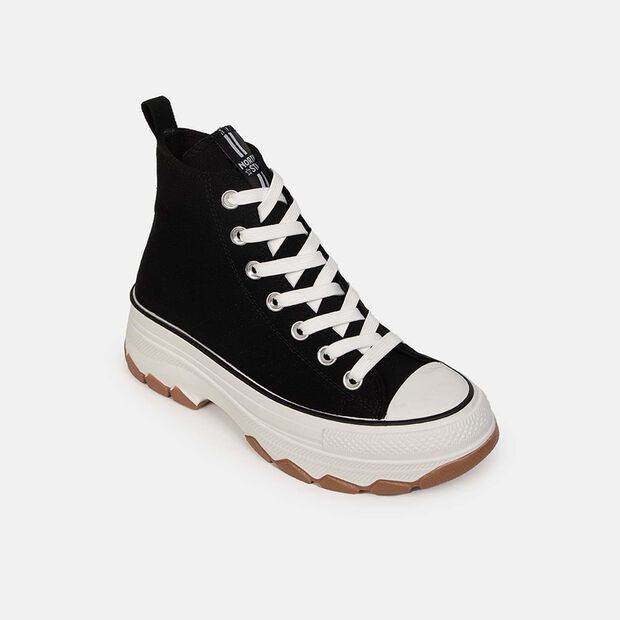Zapatillas Urbanas Mujer North Star, Negro
